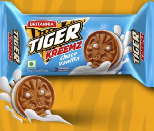 Britannia Tiger Kreemz Choco Vanilla பிரிட்டானியா டைகர் க்ரீம்ஸ் சாக்கோ வெண்ணிலா