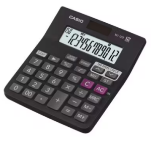 Casio Calculator Mini DeskType MJ-12D கேசியோ கால்குலேட்டர் மினி டெஸ்க் டைப் MJ-12D