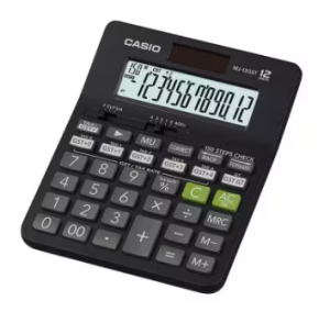 Casio Calculator Mini DeskType MJ-12GST கேசியோ கால்குலேட்டர் மினி டெஸ்க் டைப் MJ-12GST