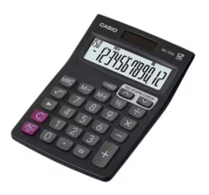 Casio Calculator Mini DeskType MJ-12Sb கேசியோ கால்குலேட்டர் மினி டெஸ்க் டைப் MJ-12Sb
