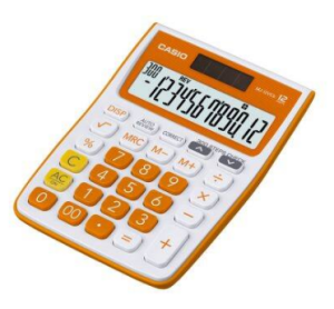 Casio Calculator Mini DeskType MJ-12VCb-RG கேசியோ கால்குலேட்டர் மினி டெஸ்க் டைப் MJ-12VCb-RG