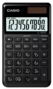 Casio Calculator Portable Type SL-1000SC-BK கேசியோ கால்குலேட்டர் போர்ட்டபிள் டைப் SL-1000SC-BK