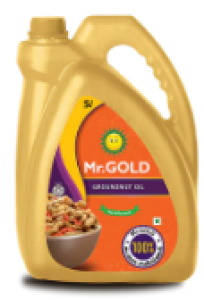 Mr.Gold Filtered Groudnut Oil 5L  மிஸ்டர் கோல்ட் ஃபில்டர்டு நிலக்கடலை எண்ணெய் 5லி