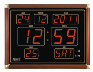 Ajanta Digital Wall Clock  OLC-112 DX அஜந்தா டிஜிட்டல் சுவர் கடிகாரம் OLC-112 DX