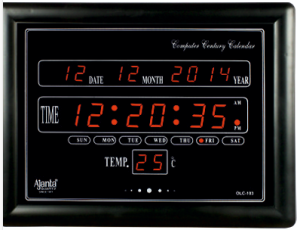 Ajanta Digital Wall Clock  OLC-103 அஜந்தா டிஜிட்டல் சுவர் கடிகாரம் OLC-103