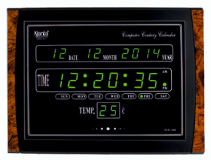 Ajanta Digital Wall Clock  OLC-104 Green அஜந்தா டிஜிட்டல் சுவர் கடிகாரம் OLC-104 பச்சை