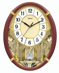 Ajanta Musical Pendulum Wall Clock  2207 அஜந்தா மியூசிகல் பெண்டுலம் சுவர் கடிகாரம் 2207