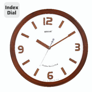 Ajanta Oreva Wooden Wall Clock 4357 அஜந்தா ஓரேவா மர சுவர் கடிகாரம் 4357
