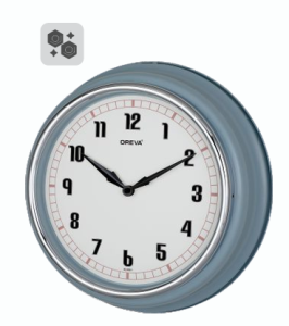 Ajanta Oreva Designer Sweep  Wall Clock 9027 அஜந்தா ஓரேவா டிசைனர் ஸ்வீப் சுவர் கடிகாரம் 9027
