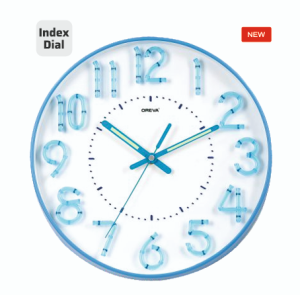Ajanta Oreva Night Glow Wall Clock 9407 அஜந்தா ஓரேவா இரவு ஒளிரும் சுவர் கடிகாரம் 9407