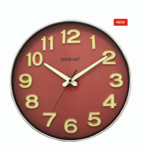 Ajanta Oreva Night Glow Wall Clock 9767 அஜந்தா ஓரேவா இரவு ஒளிரும் சுவர் கடிகாரம் 9767