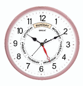 Ajanta Oreva Calendar Wall Clock 5517 அஜந்தா ஓரேவா காலண்டர் சுவர் கடிகாரம் 5517