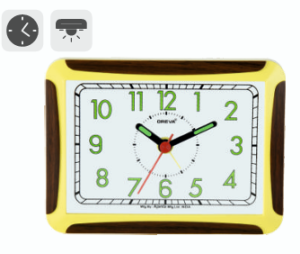 Ajanta Oreva Alarm Table Clock AA3167 அஜந்தா ஓரேவா அலாரம் டேபிள் கடிகாரம் AA3167