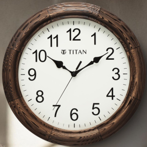 Titan Wood Wall Clock NTW0051WA01 டைட்டன் மர சுவர் கடிகாரம் NTW0051WA01