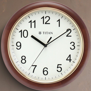 Titan Wood Wall Clock NTW0053WA01 டைட்டன் மர சுவர் கடிகாரம் NTW0053WA01