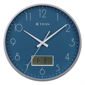 Titan Day & Date Wall Clock W0100PC01 டைட்டன் நாள் & தேதி சுவர் கடிகாரம் W0100PC01