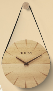 Titan Wooden Wall Clock NTW0076WA01 டைட்டன் மர சுவர் கடிகாரம் NTW0076WA01