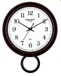Scientific Wood Wall Clock SP1902A சயின்டிஃபிக் மர சுவர் கடிகாரம் SP1902A
