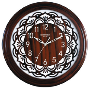 Scientific Wood Wall Clock SD881A சயின்டிஃபிக் மர சுவர் கடிகாரம் SD881A