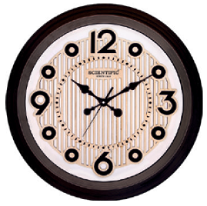 Scientific Wood Wall Clock SD2024B சயின்டிஃபிக் மர சுவர் கடிகாரம் SD2024B
