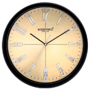 Scientific Wood Wall Clock SD1720B சயின்டிஃபிக் மர சுவர் கடிகாரம் SD1720B