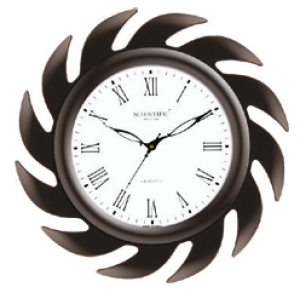 Scientific Wood Wall Clock SD4141 சயின்டிஃபிக் மர சுவர் கடிகாரம் SD4141