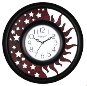 Scientific Wood Wall Clock SD551A சயின்டிஃபிக் மர சுவர் கடிகாரம் SD551A