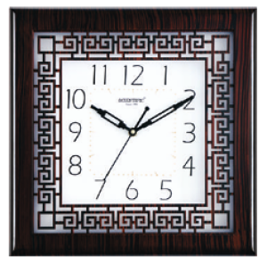 Scientific Wood Wall Clock SD818 சயின்டிஃபிக் மர சுவர் கடிகாரம் SD818