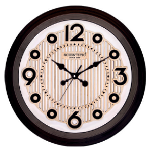 Scientific Office Wooden Wall Clock SD499A சயின்டிஃபிக் அலுவலக மர சுவர் கடிகாரம் SD499A