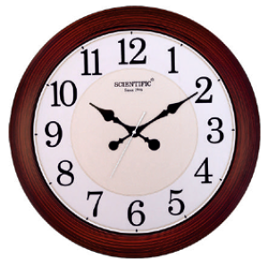 Scientific Office Wooden Wall Clock SO448B சயின்டிஃபிக் அலுவலக மர சுவர் கடிகாரம் SO448B
