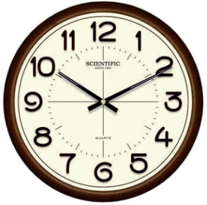 Scientific Office Wooden Wall Clock SO1111 சயின்டிஃபிக் அலுவலக மர சுவர் கடிகாரம் SO1111