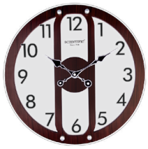 Scientific Designer Glass Wall Clock SG039 சயின்டிஃபிக் டிசைனர் கிளாஸ் சுவர் கடிகாரம் SG039