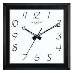 Scientific Wood Wall Clock SO919 சயின்டிஃபிக் மர சுவர் கடிகாரம் SO919