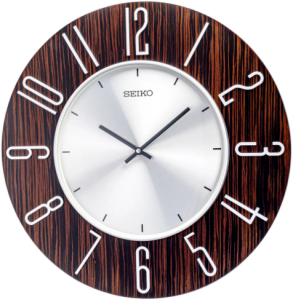 Seiko Wooden Toned Decor Wall Clock  QXA800B சீகோ மர நிற அலங்கார சுவர் கடிகாரம் QXA800B