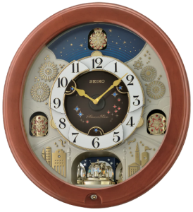 Seiko Melodies in Motion Wall Clock QXM376B சீகோ மெலடிஸ் இன் மோஷன் சுவர் கடிகாரம் QXM376B