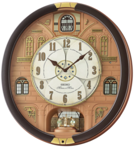 Seiko Melodies in Motion Wall Clock QXM601B சீகோ மெலடிஸ் இன் மோஷன் சுவர் கடிகாரம் QXM601B