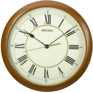 Seiko with Roman Numerals Wall Clock QXA598A சீகோ ரோமன் எண்களுடன் சுவர் கடிகாரம் QXA598A