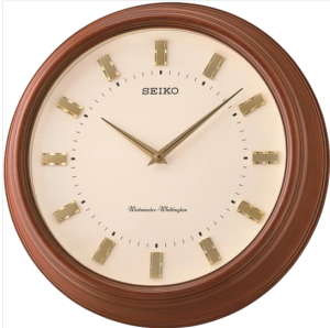 Seiko Dual Chimes Musical Wood Wall Clock QXD214Z  சீகோ டூயல் சைம்ஸ் மியூசிக்கல் வுட் சுவர்  கடிகாரம் QXD214Z