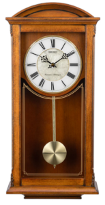 Seiko Iridescent Mother Of Pearl Inlay Dial Pendulum WallClock QXH030B  சீகோ இரிடெசென்ட் மதர் ஆஃப் பேர்ல் இன்லே டயல் பெண்டுலம் சுவர் கடிகாரம்  QXH030B
