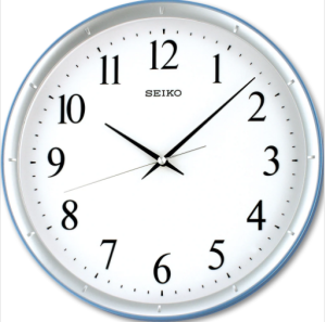 Seiko quiet sweep seconds wall clock QXA378L சீகோ அமைதியான ஸ்வீப் வினாடிகள் சுவர் கடிகாரம் QXA378L